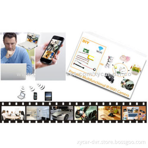 DIY Wi-Fi IP Camera, HD 720P/30fps Video Resolution